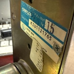 Simplex Lock Pushbutton Lock (I dk the code) I have two of these Schlage Lock