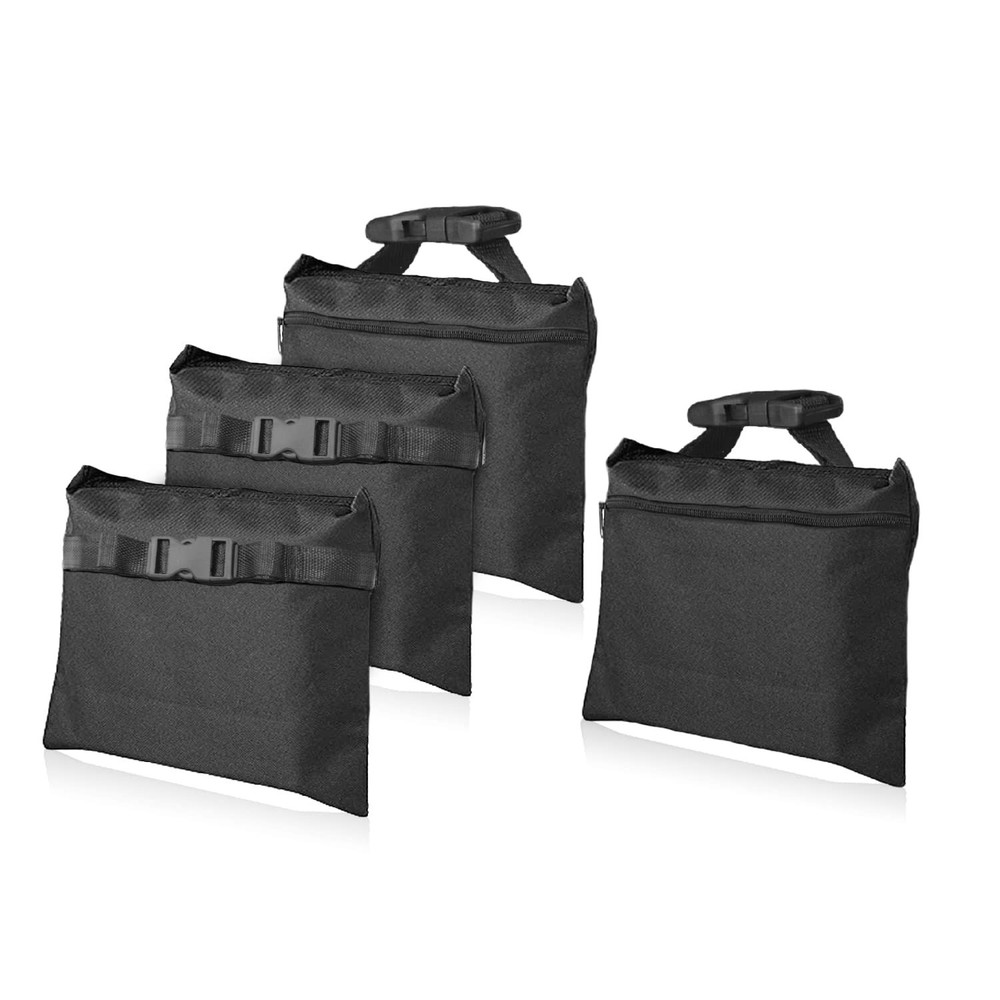 Sandbags 4 Packs with 4 PE Bags, Heavy Duty Sand Bags, Sand Bags for Weight w…