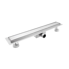 Shower Channel 30 cm, Tileable Shower Channel Extra Flat, Stainless Steel Floor Drain Co…