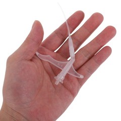 20Pcs Transparent Plastic Foam Spray Replacement Tubes for DIY Spray Foam