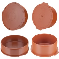 Socket Plug 110mm 160mm 200mm 250mm 315mm Underground Drainage Pipe Cap Blank