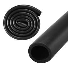 Pipe Insulation Foam Tube 30mm ID 40mm OD 1m Length Tubing Black