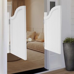 Partition Door Swing Solid Wood Door, Partition Door for Shop Entrance Partition