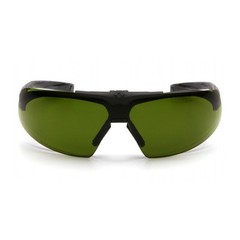 PYRAMEX-SB4960STP Clear Anti-Fog Lens 3.0 IR Filter Flip Lens with Black Frame