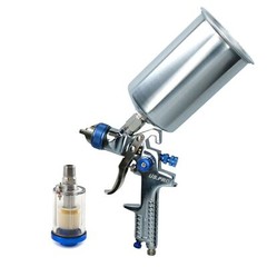 HVLP Gravity Feed Spray Gun 1.4mm & 2.0mm, 1/4″ BSP In Line Moisture Trap