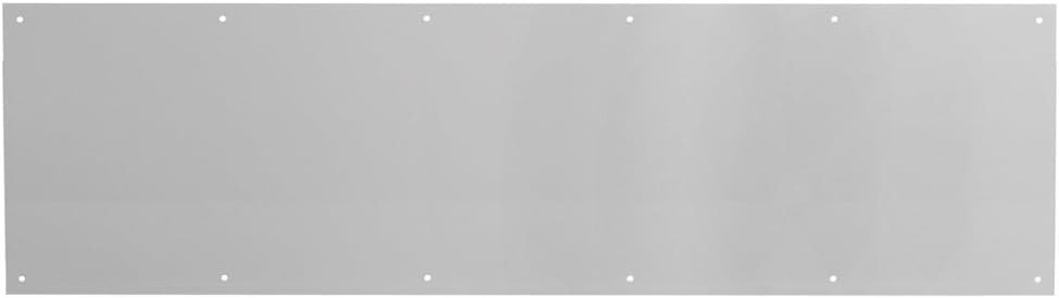Prime-Line J 4620 10 x 34 In., Aluminum, Door Kick, 10 in. x 34 in., Aluminum