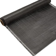 Jecery 6.5ft x 12″ Carbon Fiber Fabric Roll Pure 6.5 ft x 12″, Black