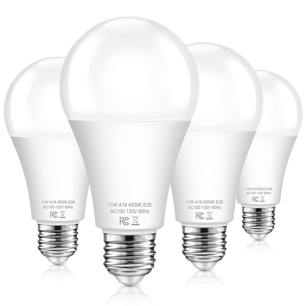 TOBUSA Dusk to Dawn Sensor Light Bulb Outdoor, A19 LED Bulbs Auto On Off 100 …