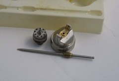 1.4 HVLP AIRCAP – NOZZLE – NEEDLE SET-UP (1.4 Aircap – Nozzle – Needle Set-Up)