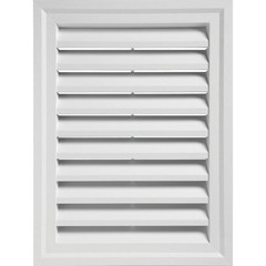 Ply 18″ x 24″ Rectangular White Gable Attic Vent RECTGV1824 AW Ply RECTGV1824