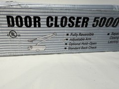 Sentinel Door Controls 5036BC Door Closer, 5000 Series, Aluminum, Reversible