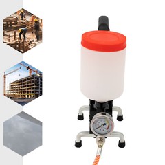 XLKT-9999 1100W Electric Grouting Machine 0-10000 PSI 5L Injection Pump