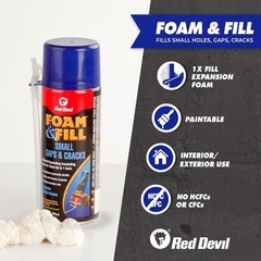 Eco-Friendly 12 oz Polyurethane Foam Sealant – Waterproof, Sandable, Paintable