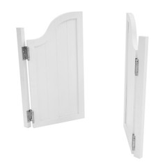 Partition Door Swing Solid Wood Door, Partition Door for Shop Entrance Partition