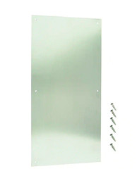 Everbilt 8″ x 16″ Commercial Grade Stainless Steel Push Plate for Doors
