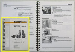 Kramer Allrad 420 Telescopic Serie 2 Betriebsanleitung Typ 312-00 Stand 7 / 2000