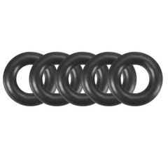 100Pcs 4mmx1mm Nitrile Rubber O-rings Heat Resistant Sealing Ring Grommets Black