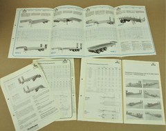 7 Brochures Goldhofer Low Loader Special Transport Heavy Transport RD STP TÜ TM