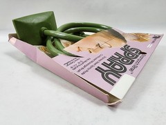 Vintage NOS Faucet Queen Shampoo’n Rinse Spray Brush No. 1100 Hairdresser Beauty