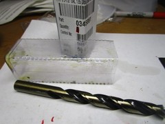 7/16″ x 5-1/2″ OAL 135° Split Black / Gold HSS Straight Jobber Drill Bit
