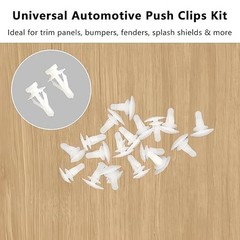 20Pcs Universal Door Weather Strip Clips Automotive Fasteners for Car Door