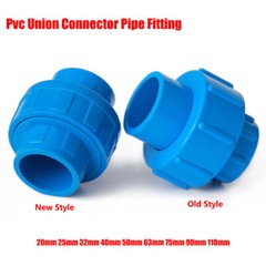 PVC Metric Plumbing Fittings Pipe For Aquarium Fish Tank Pond Solvent Weld Blue