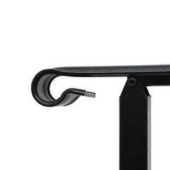 3 Step Pipe Stair Handrail Staircase Handrail Carbon Steel for Wall Mount USA