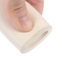 22x32mm Foam Tubing 1m White for Handle Grip Support Pipe Insulation