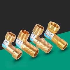 DN15 1/2″ BSP Brass Pipe Fitting 90° Elbow Extension Male/Female Thread Fittings