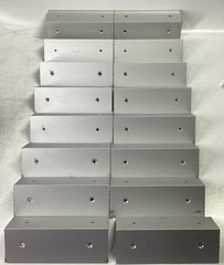16x Metal Angle Brackets Pre Punched 6″ x 2.75″ x 2”