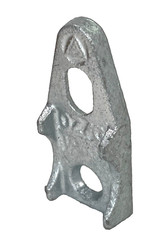 (25) EMERSON O-Z GEDNEY 141G Galvanized Clamp Back for 1/2″ Rigid, IMC, or EMT