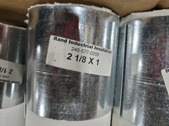 RAND Calcium Silicate Through Wall Pipe Insulation /with Shields 2-1/8 x 1