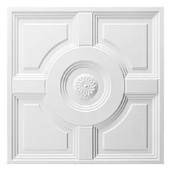 Art3d 12PCS 24×24 PVC Ceiling Tiles Waterproof Drop Ceiling Panels 48 Sq.Ft,Glue
