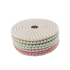 Wet Polisher grinder 5″ 6″ 7″ granite concrete floor polishing pad marble buffer