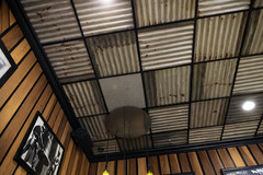 Reclaimed Barn Metal Drop Ceiling Tiles 2×2 Rustic Farmhouse Style 40 sq.ft.