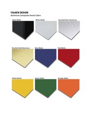 ACM Panel 12 in x 72 in -Paintable, Lightweight, Ideal for Signs & Graphics