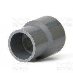 PVC Reducing Pipe Fitting Concentric Reducer Connector Socket Coupling Grey