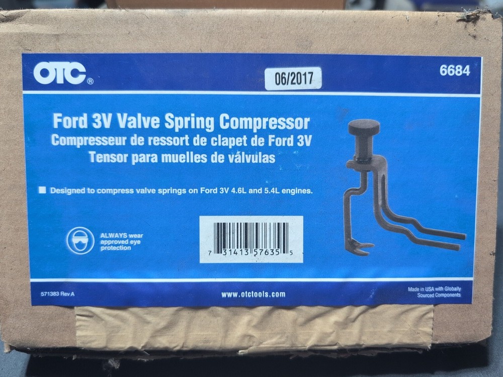 OTC 6684 OTC Valve Spring Compressor FORD 3v VALVE