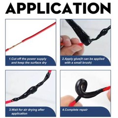 fast Drying Liquid Electrical Wire Cable Repair Insulation Repair Liquid 50ml，
