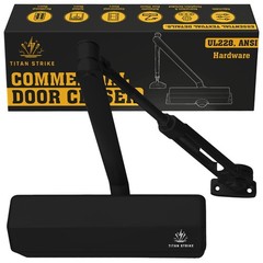 Heavy Duty Automatic Door Closer with Hold Open, Commercial Indoor/Outdoor…
