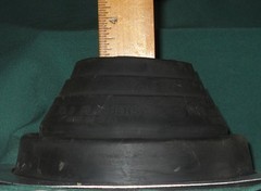 Flashers #3 Black EPDM Round Flexible Roofing Pipe Flashing *Fits Pipes 3″-4.75″