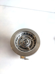 Encore Dss-8000-x, 316 Stainless Steel, Crumb Cup, Rotary(Missing screen)