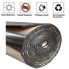 Self-Adhesive Fire Heat Sound Deadener Insulation Mat: Car Hood Engine KIT 4×50