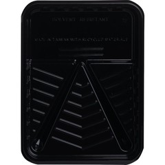 Linzer 9 In. Black Plastic Roller Paint Tray RM 408 25 0900 Linzer RM 408 25