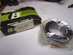 1.0000″ Bore x 2″ OD 9/16″ W Single Row Radial Ball Bearing