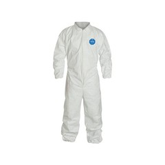 DuPont Tyvek 400 Disposable Protective Coverall with Elastic Wrists and Ankle…