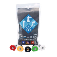 QC HydroJet SS 5.0 Pressure Washer Hydro Jet Spray Tips 5 Pack – 17.0185