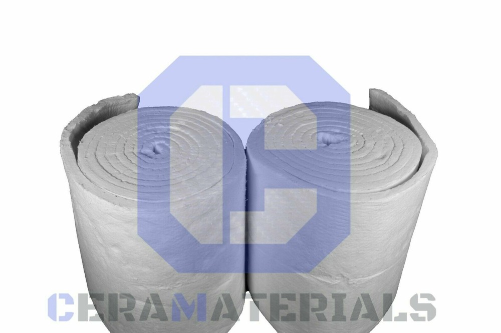 1″ CeraBlanket 24″x25′ Ceramic Fiber Blanket Insulation 8# Thermal Ceramic 2600F