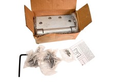 Best 2060R Door Hinge Self Closing 4.5 X 4.5in 26D 711420939 Satin Silver 3 Pack