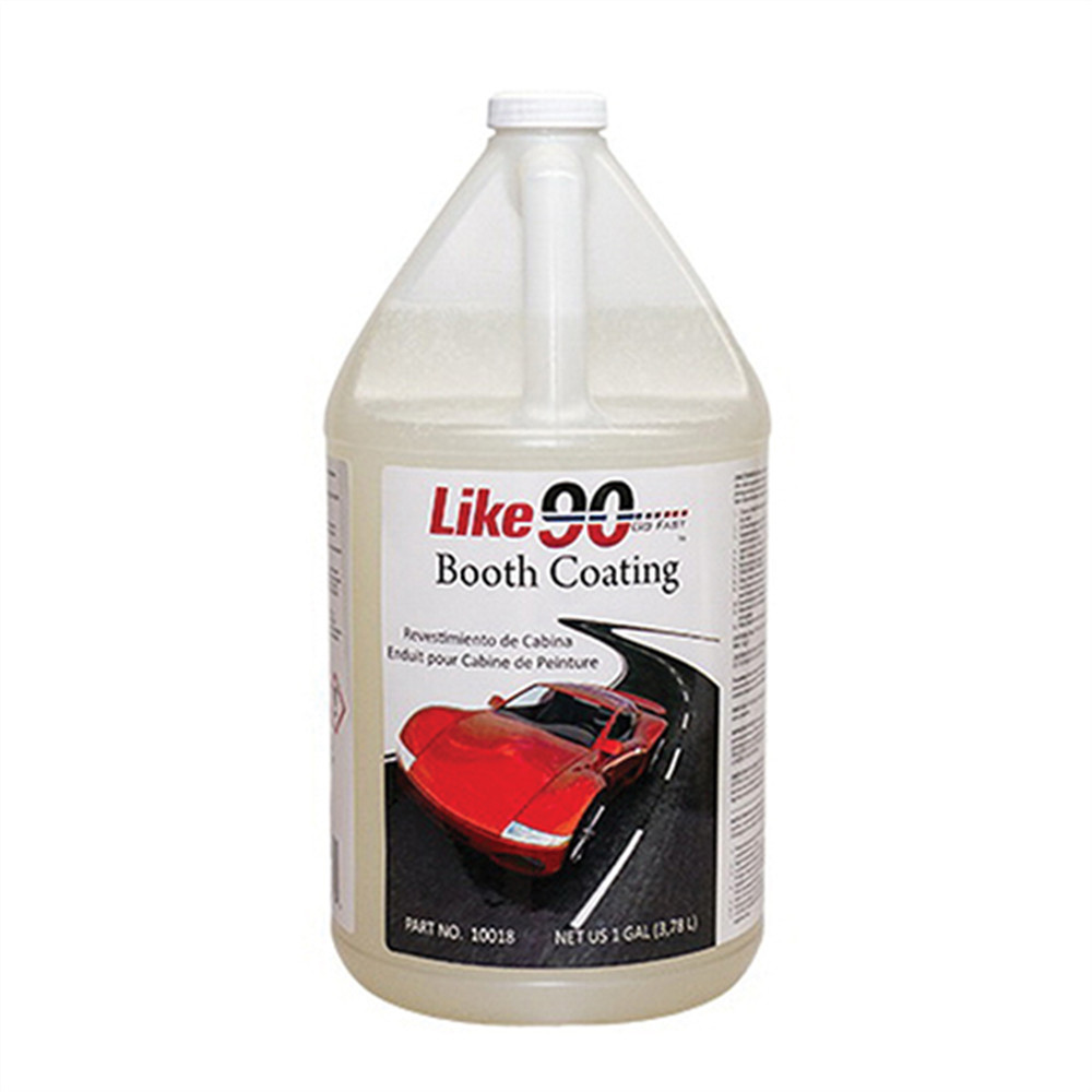 LKE.10018 Like 90 10018 Clear Washable Booth Coating, 1 gal Can, 267 sq-ft/gal